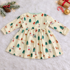 Winter Wonderland Printed Baby Dress