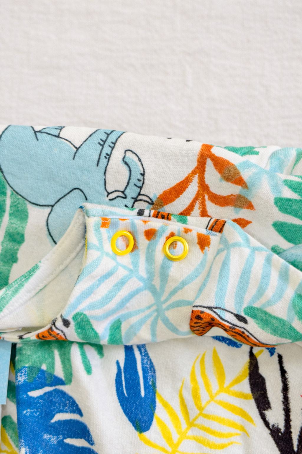 Jungle Print Full Sleeve Baby Dress