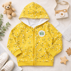 Sunny Blossom Yellow Hoodie (Unisex)