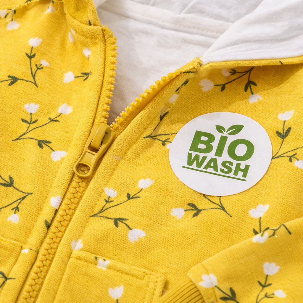 Sunny Blossom Yellow Hoodie (Unisex)