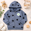 Polka Dot Blue Hoodie (Unisex)