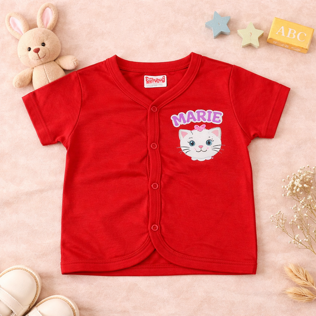 Cotton Baby Jabla Top with Marie Cat Print – Soft Daily Wear