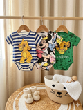 Disney Romper Set (Pack of 3) – Soft Cotton Printed