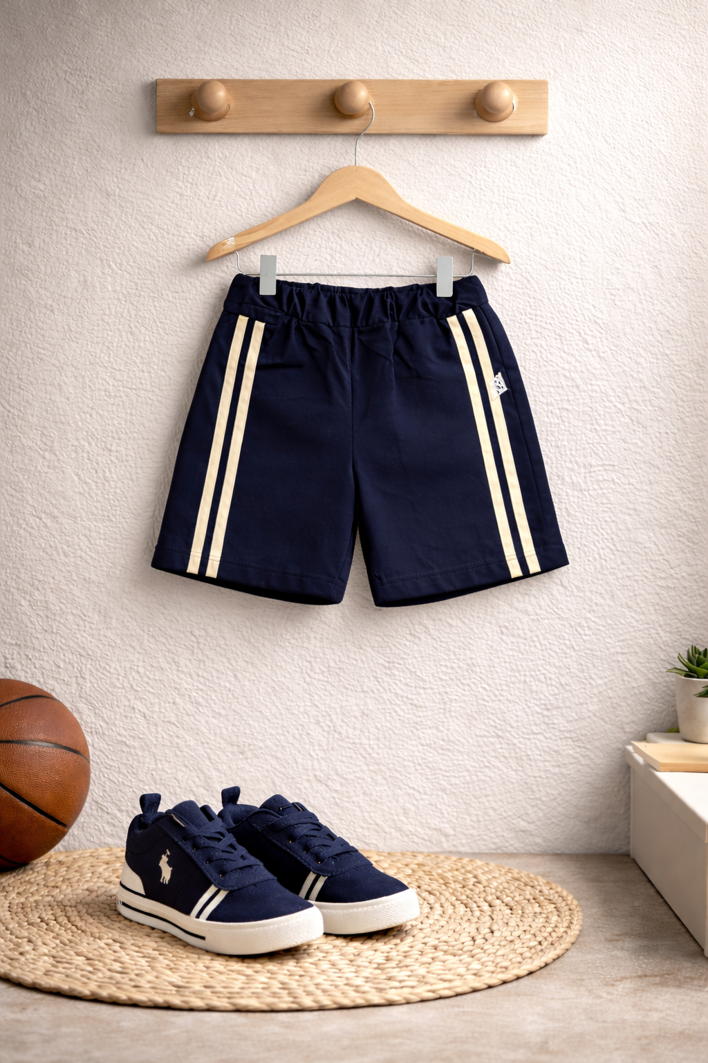 Sporty Jacket & Shorts Co-ord Set