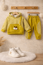 Playful Stripe Hoodie Co-ord Set (2-Piece
