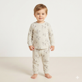 Minicute Horse Print Full Sleeve Top & Pants Set
