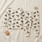 Minicute Insect Print Full Sleeve Top & Pants Set