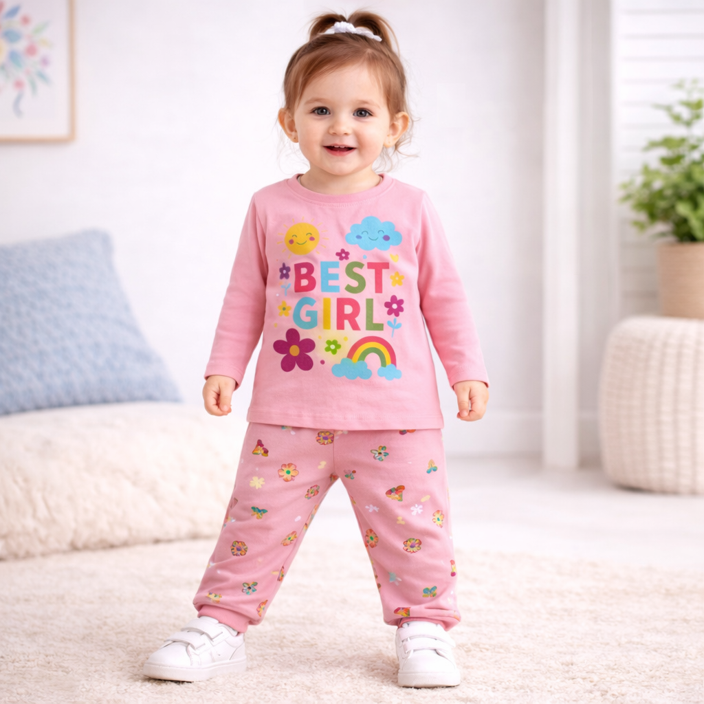 Best Girl Cute Co-ord Set