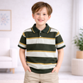 Classic Striped Polo T-Shirt