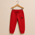 Red Jogger Pants – Stay Cool Print