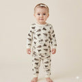 Minicute Insect Print Full Sleeve Top & Pants Set
