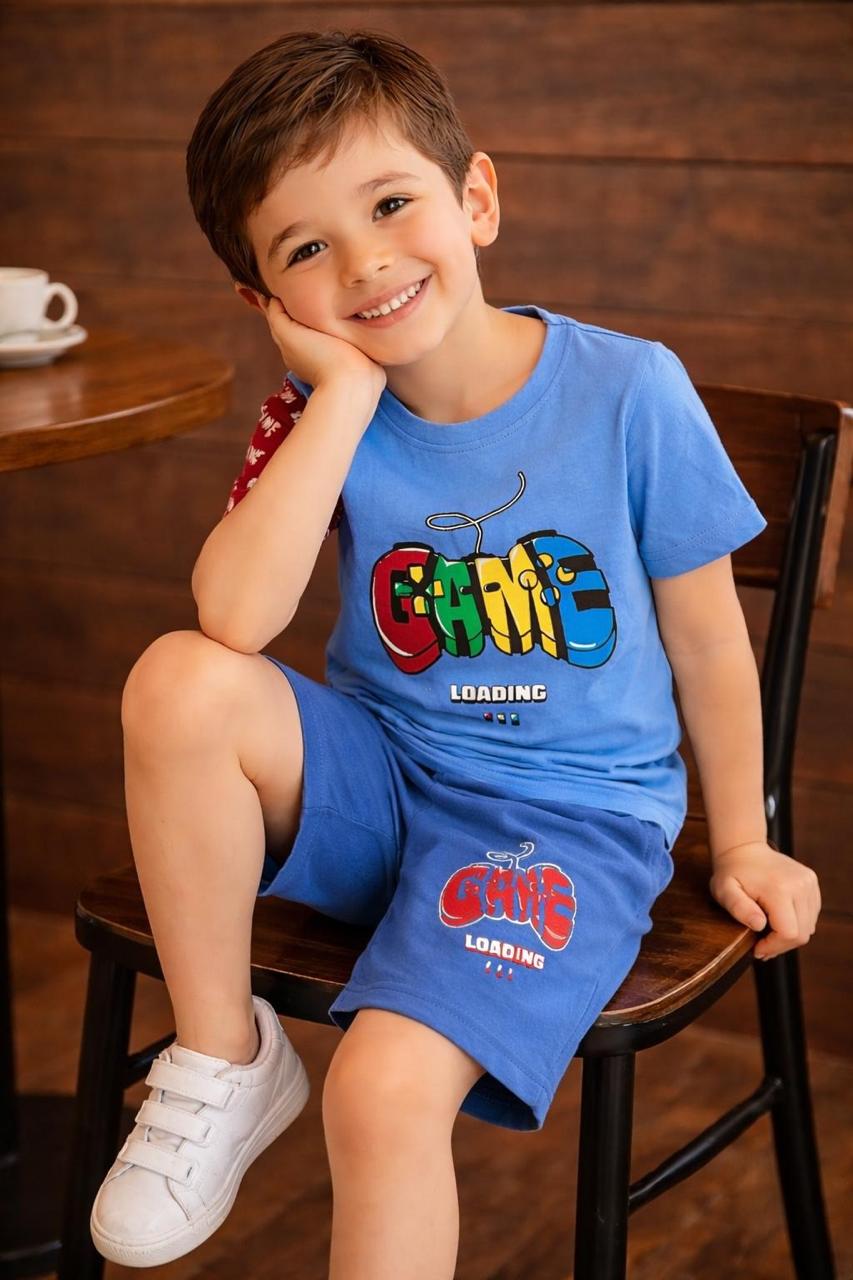 BabyHug Game Shorts Set