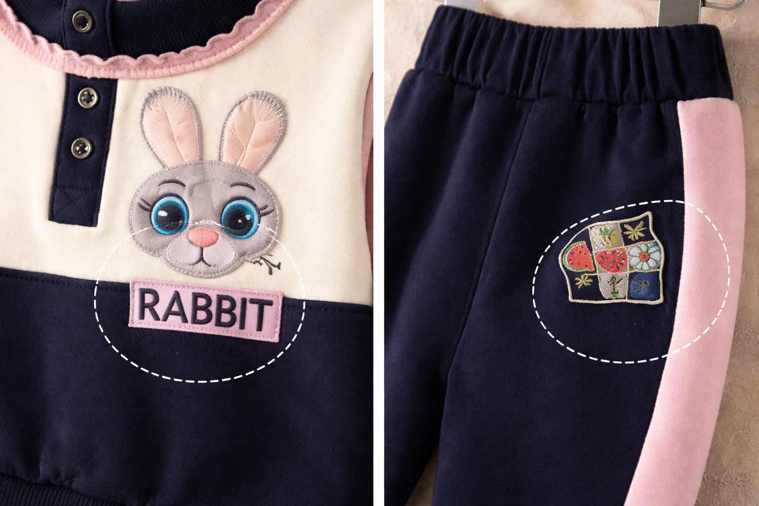 Cute Bunny Co-ord Set