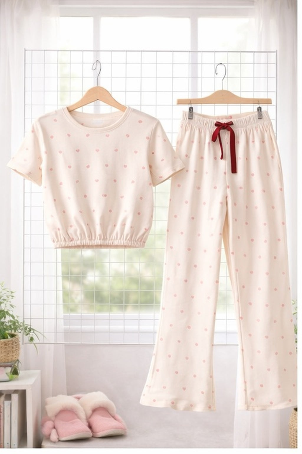 Blush Hearts Cozy Co-ord Set