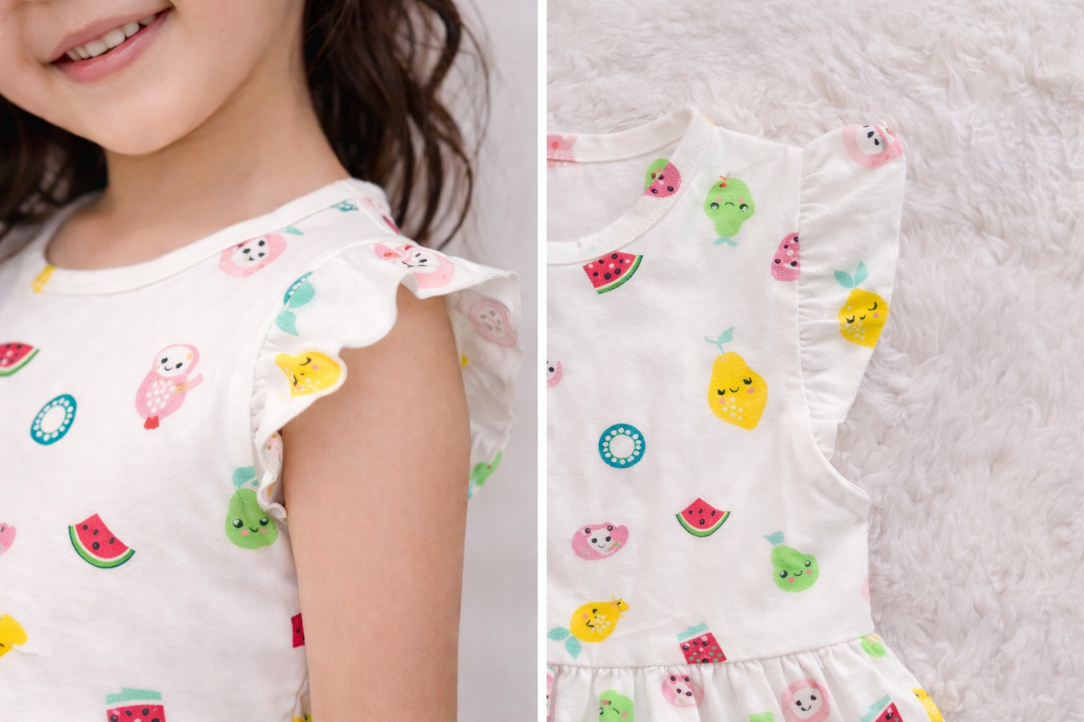 Fruity Fun Printed Dress