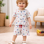 Fruity Garden Printed Short Set