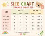 Boys Sky Blue Shirt & Cargo Shorts Set