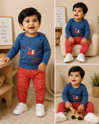 Construction Print Cotton Co-Ord Set