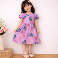 Lavender Floral Dress