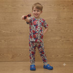 Spiderman Print Cotton Co-ord Set