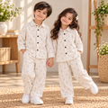 Lavender Floral Muslin Co-Ord Set