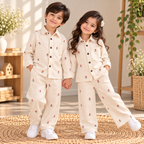 Red Floral Muslin Co-ord Set