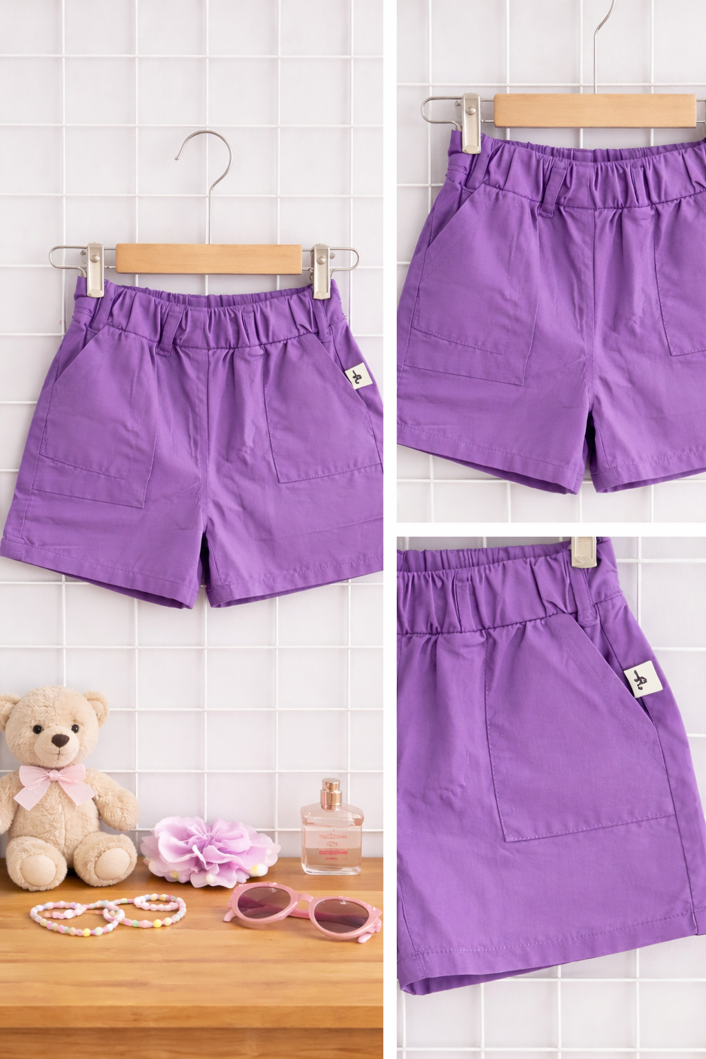 Cute Kuromi Kids Set with Sling Bag