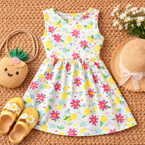 Lemon Blossom Summer Dress