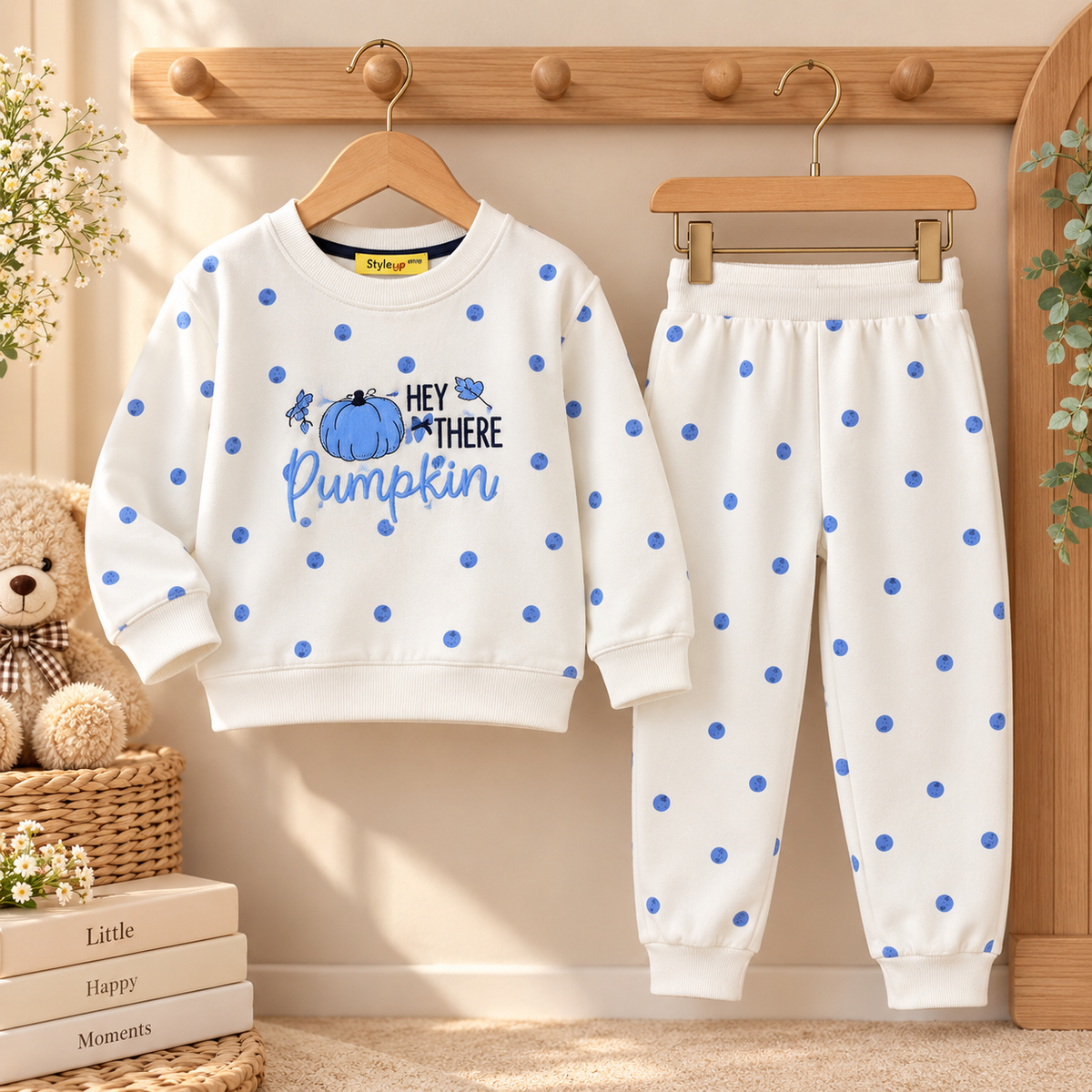 "Hey There Pumpkin” Kids Co-ord Set