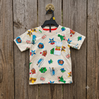 Toy-Inspired Cream Cotton Co-ord Set
