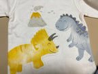 Dinosaur with volcano Print Cotton Co-Ord Set