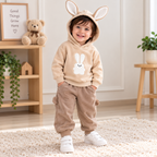 Cozy Bunny Hoodie & Jogger Set