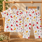 Little Birdie Printed Muslin Co-ord Set