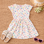 Colorful Polka Dot Dress