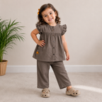 Earthy Elegance Muslin Co-ord Set
