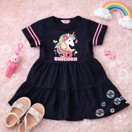 Midnight Unicorn Tier Dress