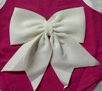 Pink Bow Charm Sleeveless Top