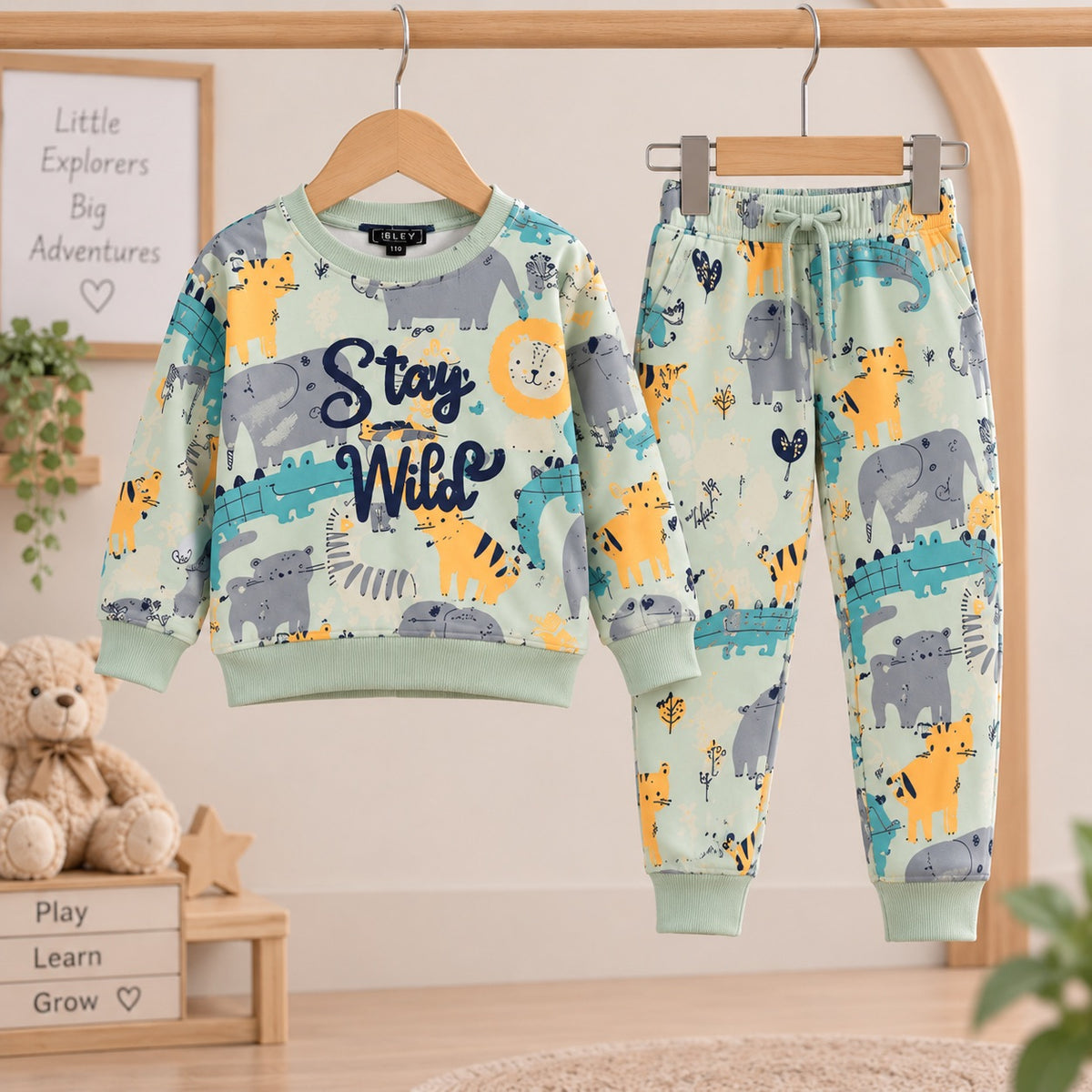 Stay Wild Kids Co-ord Set