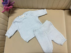 Baby Blue Quilted Co-Ord Set