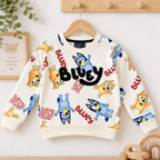 Kids’ Bluey Print Full-Sleeve Sweatshirt