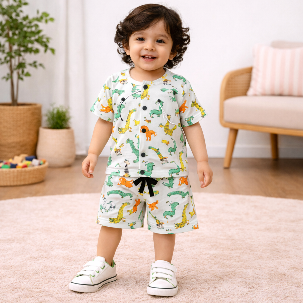 Safari Friends Printed Co-ord Set