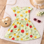 Lemon Fresh Printed Dress
