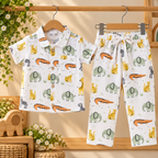 Safari Adventure Muslin Co-ord Set