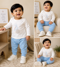 Dinosaur Planet Print Cotton co-ord set